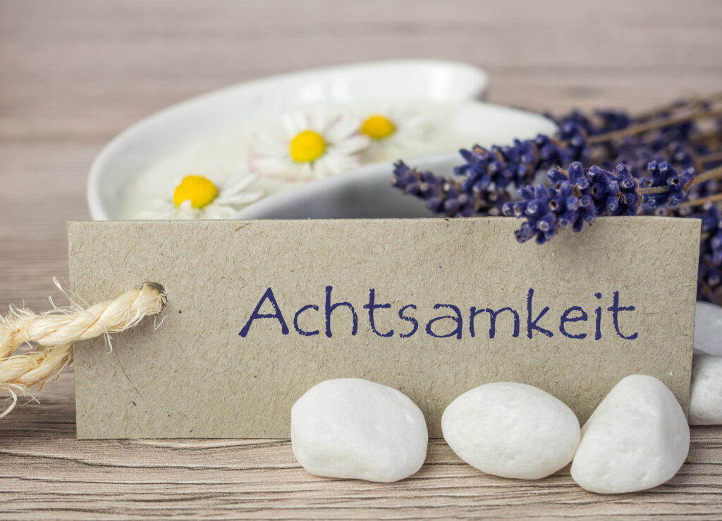 Achtsamkeit heißt, allen Gefühlen mit Freundlichkeit zu begegnen